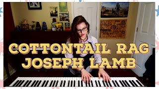Cottontail Rag by Joseph Francis Lamb - Piano Ragtime Christina Pepper