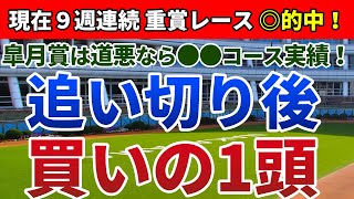 皐月賞2020 は道悪なら●●コース実績！【追い切り後 ⇒ 買いの1頭】公開！