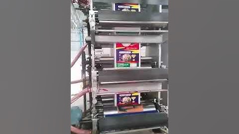 Innovative Woven Flexo Printing Machine 6 color
