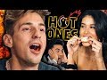 HOT ONES CHALLENGE! (I Cried Eating SPICY WINGS)