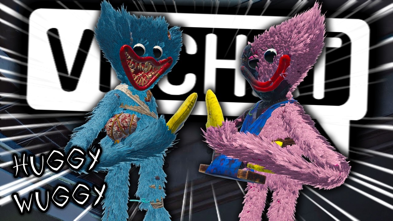 HUGGY REUNITES WITH KISSY IN VRCHAT! | Poppy Playtime Chapter 5 | VRChat Funny Moments