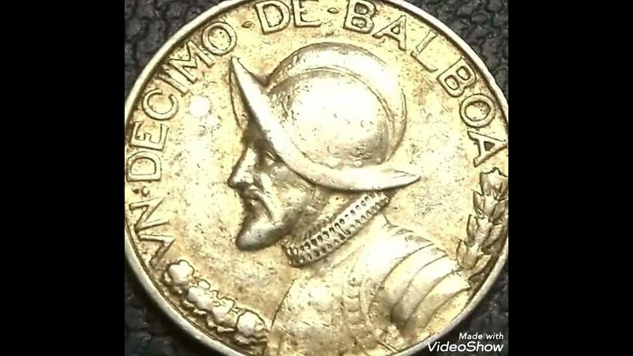 panama Silver balboa 1947 big coin Value and price rare