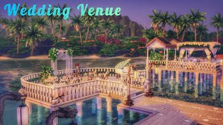 Sulani Wedding Paradise | Sapphire Shores: Wedding Venue | The Sims 4: Stop motion ( No CC)
