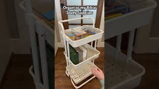 Set Up My Bible Study Cart With Me