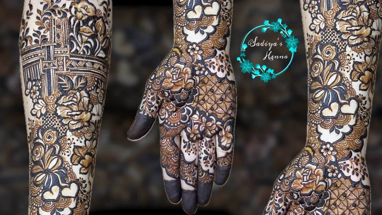 Full Hand  Bridal Mehndi Designs | Bridal Mehndi Designs 2025 | Latest Mehndi Design| Sadiya's Henna