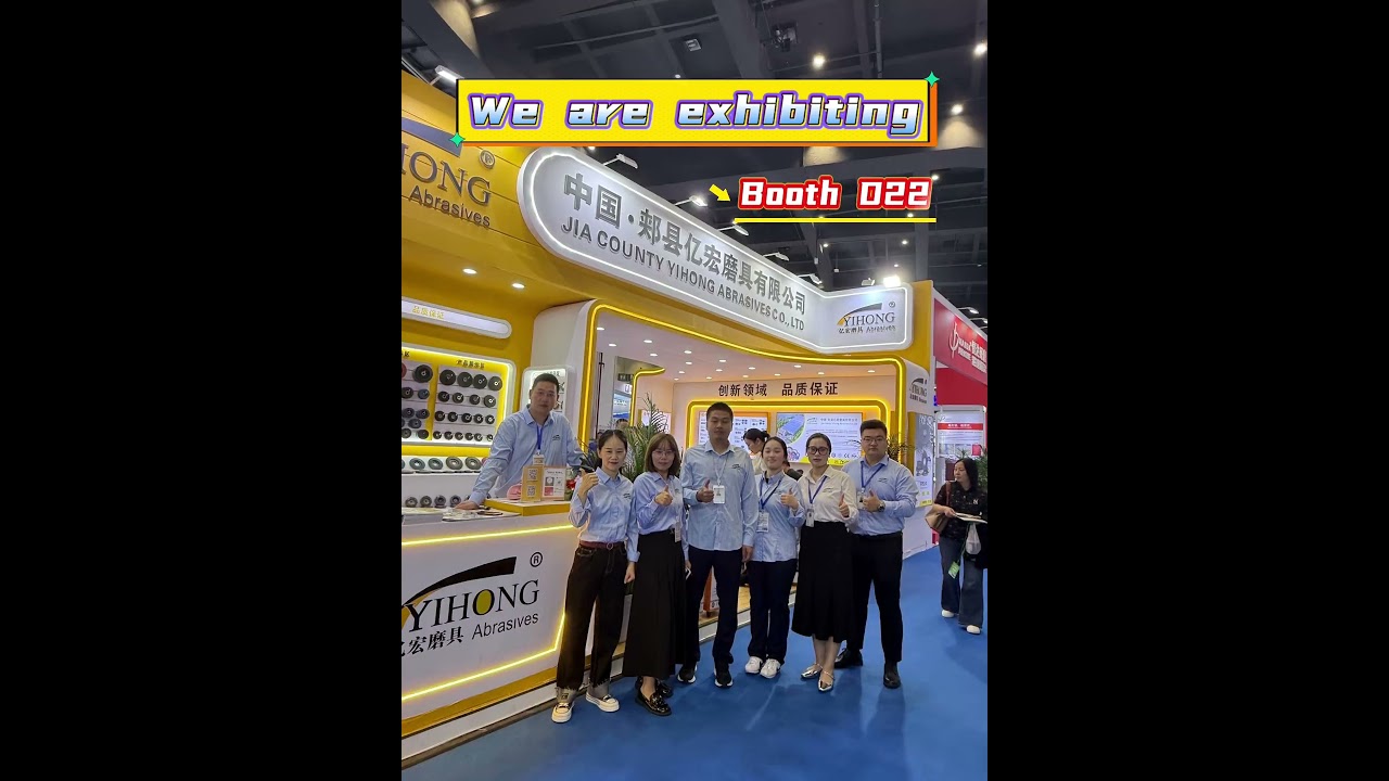 Day 3 at the Zhengzhou International Abrasives & Grinding Exhibition. 