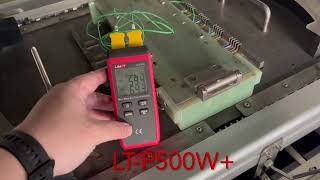 On line flux spray preheating machine LT-P500W+ selection and wave soldering batch spray operation