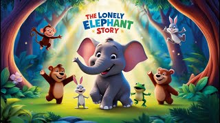 The Lonely Elephant Story  | Heartwarming Story for Kids | Buddies Kids TV