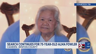 Search continues for 75-year-old woman
