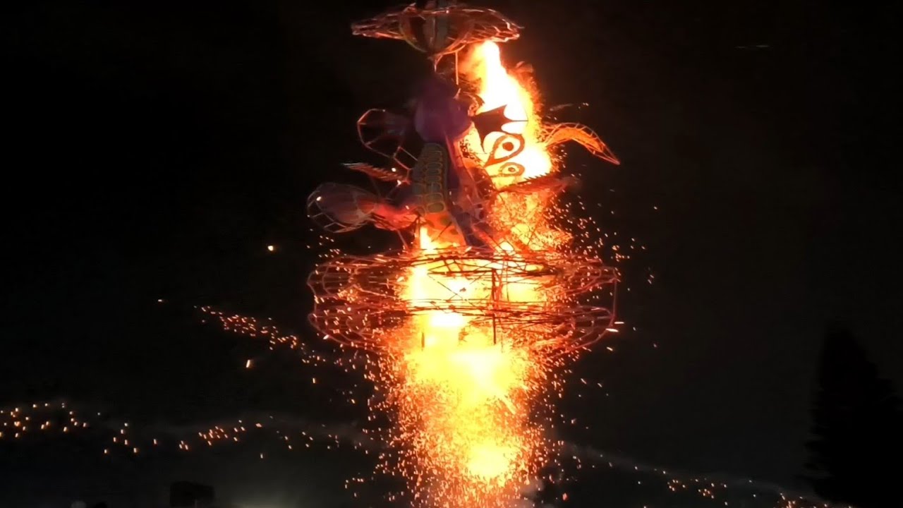 EXHIBICION Y QUEMA DE JUDAS Y ALEBRIJES EN TULTEPEC ESTADO DE MEXICO 9/4/2023 (4/4)