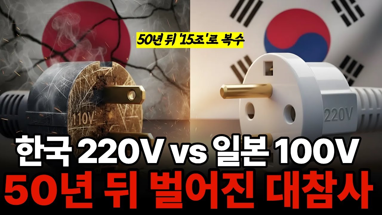 "일본 제품은 이제 못 씁니다" 총칼 없는 전쟁, 전압 하나 바꿔서 일본 가전 기업들을 한국에서 쫓아낸 방법