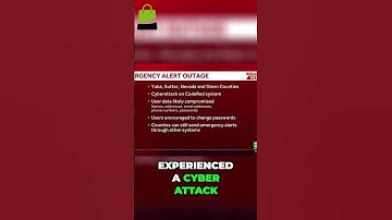 Emergency Alert System Hit by Cyberattack: Urgent News #shorts