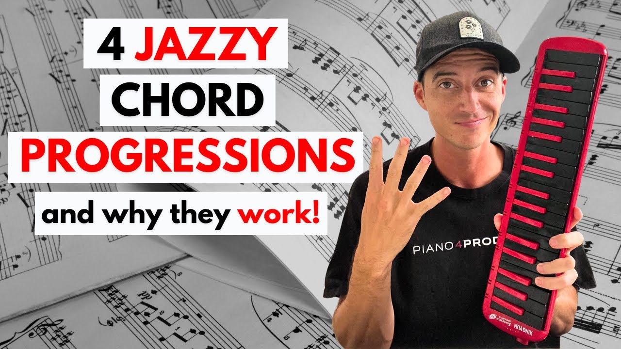 4 JAZZY Chord Progressions for Producers (and WHY they work!) - YouTube