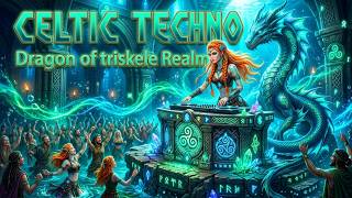 🍀 CELTIC TECHNO: Dragon of the Triskele Realm 🐉 | Epic EDM