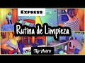 RUTINA DE LIMPIEZA Express//Cómo limpiar el acero//Motívate conmigo/ Clean with me