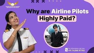 Why Are Airline Pilots Highly Paid? Golden Epaulettes Aviation | Pilot Training Academy