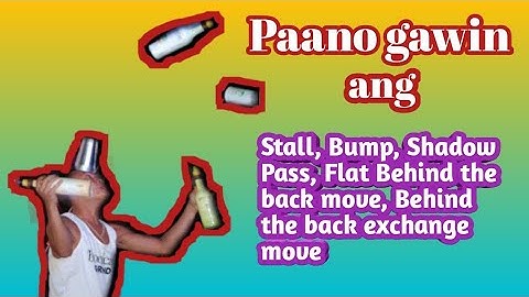 Flair Bartender Tips:  Basic Moves Lesson 101