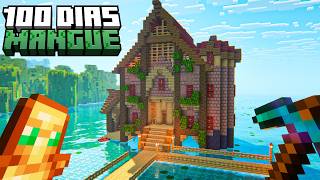 SOBREVIVI 100 DIAS NO BIOMA DE MANGUEZAL DO MINECRAFT HARDCORE