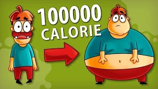 Che Cosa Succede se Mangi 100.000 Calorie?