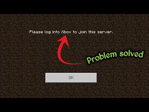 Please Login To Xbox To Join This Server | Problem Fix #Gamingyt22