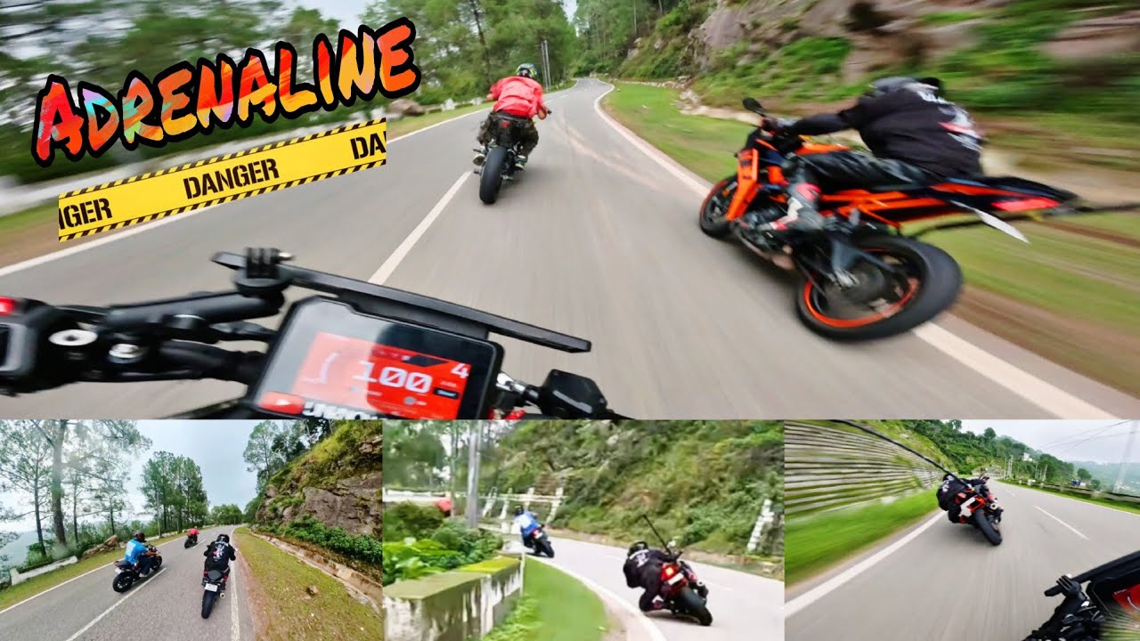 DUKE 390 Gen3 x Rc 390 bs6 x 250 Gen3 x Duke 390 bs4 x bs3 Duke 200 😍 ||  Cornering & ADRENALINE 💯