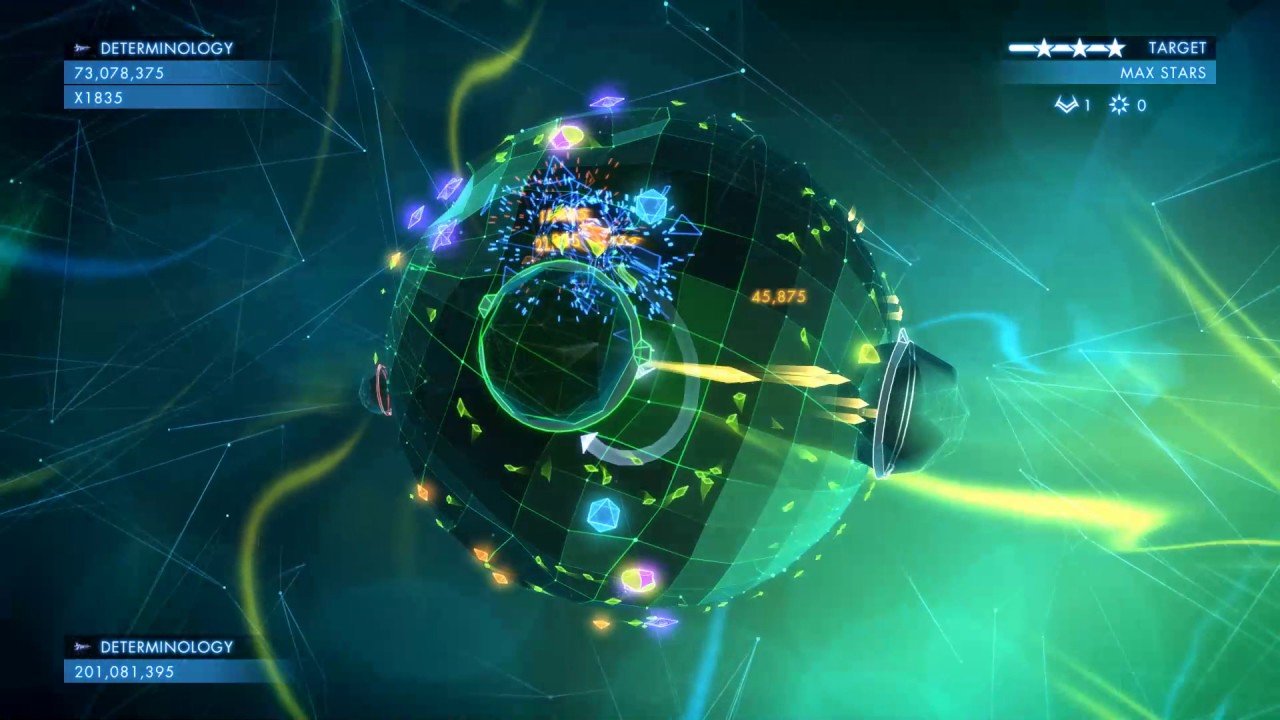 Geometry Wars 3 - Moon King - 462,635,910 - #1 Overall World Record