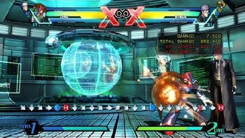 ULTIMATE MARVEL VS. CAPCOM 3 Zero Vergil Lighting Loops