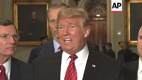 Trump: Republicans 'very unified' on shutdown