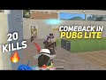 20 KILLS PUBG LITE SOLO VS SQUAD GAMEPLAY PUBG LITE 