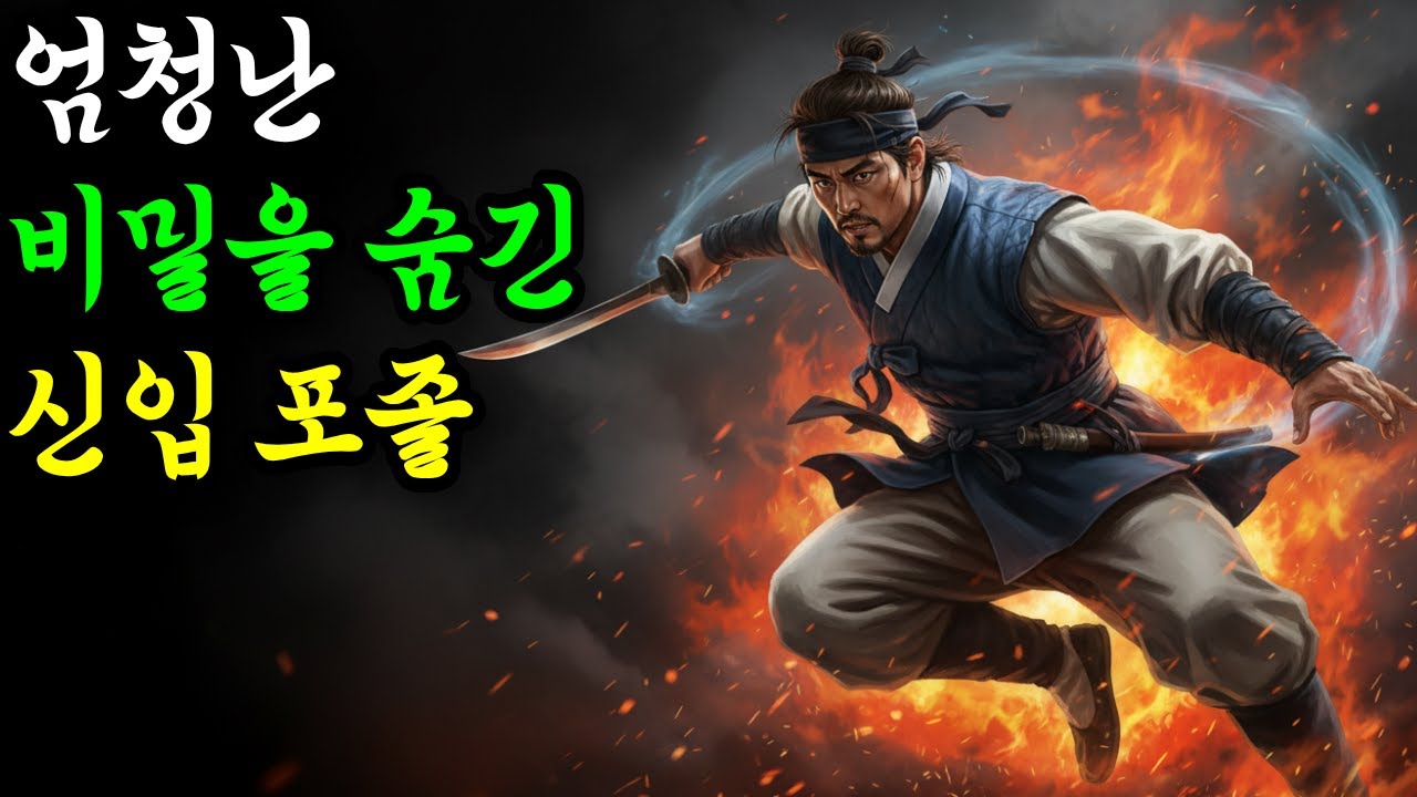 엄청난 비밀의 신입 포졸,  힘을 드러내고 왕의 무사가 되다 | 조선야담 | 설화 | 옛날이야기 