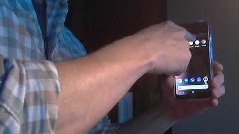 Pixel 3 screen glitch