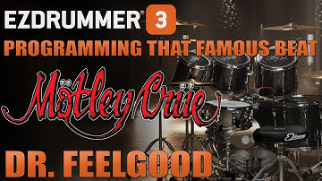 Dr Feelgood (Motley Crue) | Programming the Drum Intro in EZDrummer 3