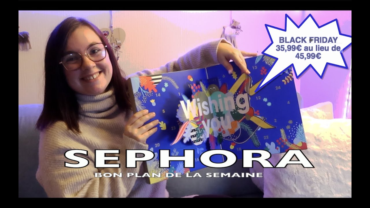 Sephora calendrier de l'avent "WISHING YOU" 44,99€ - YouTube