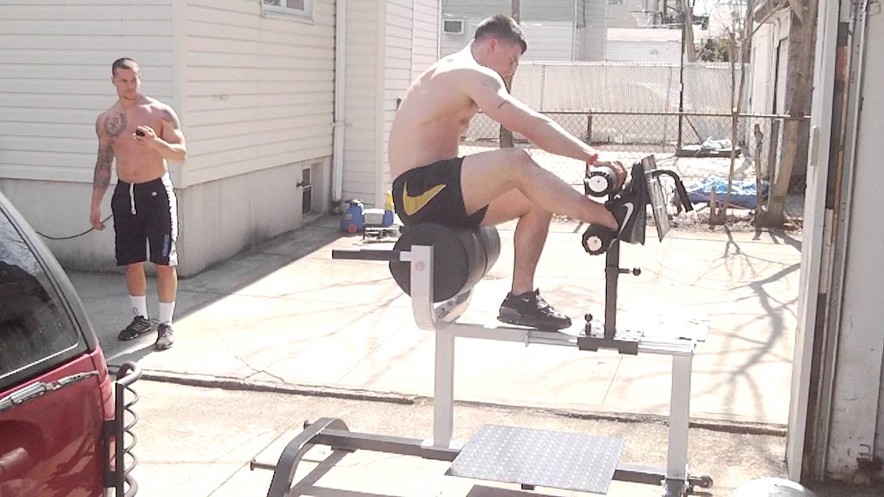 Dave - Keg Squat and GHD sit-up