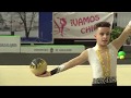 ORO Individual Cadete Masculino Pelota Copa Base Gimnasia Rítmica, Carlos Torres, El Alamo VII Trof