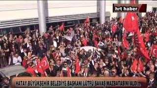 HATAY BÜYÜKŞEHİR BELEDİYE BAŞKANI LÜTFÜ SAVAŞ MAZBATASINI ALDI