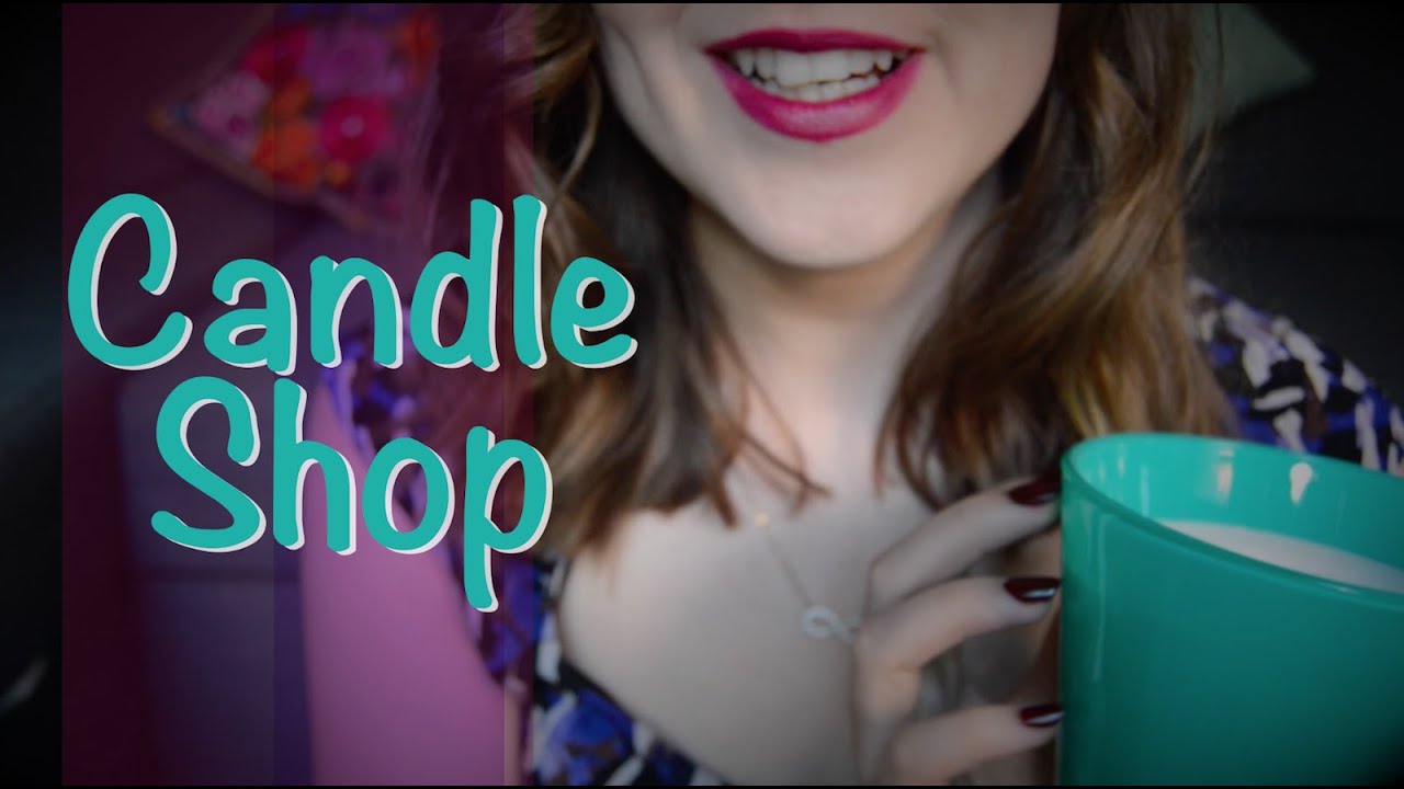 Ролевая игра «Свечной магазин» *ASMR* 🕯Нажимаю, печатаю, демонстрирую свечи