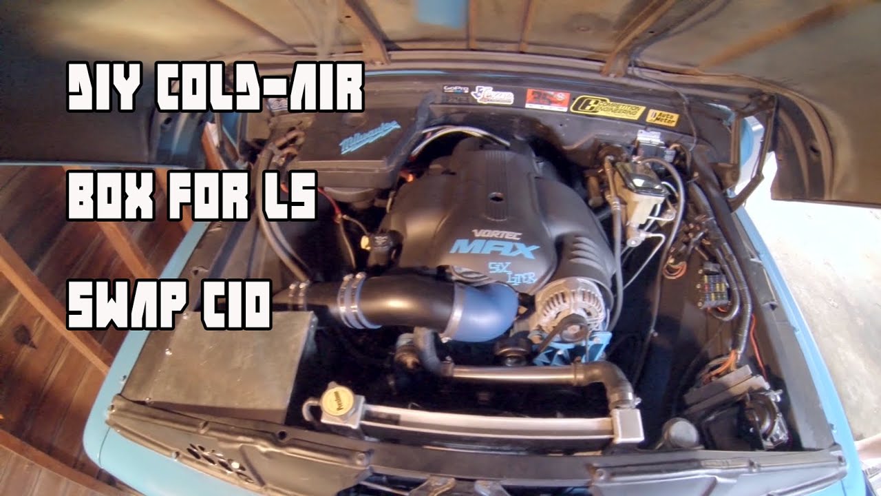 DIY Cold-Air Box for LS Swap C10 - REV J HD - YouTube