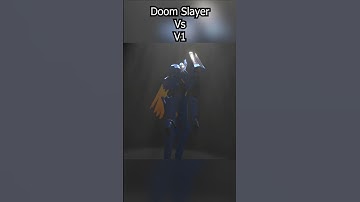 DOOM SLAYER VS V1?! #shorts #memes #doom