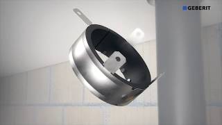 Geberit Fireprotection sleeve Rohrschott90 Plus - Installation
