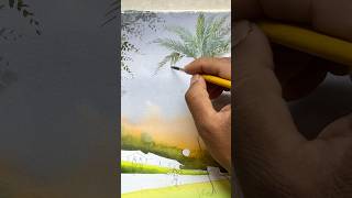 Winter composition / winter painting #drawing #art #painting #themohiart #reels #shorts