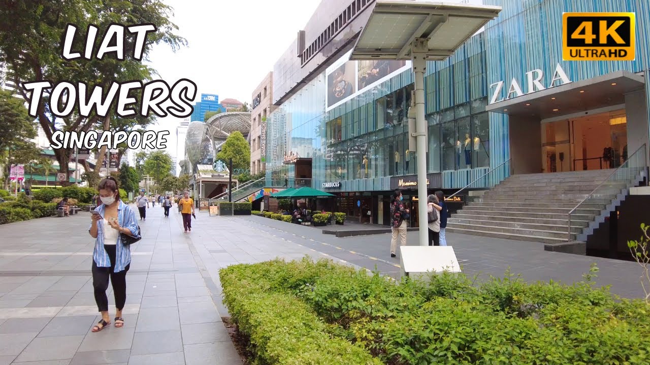 Liat Towers in Orchard Singapore Walking Tour Mar 2022 [4K] YouTube