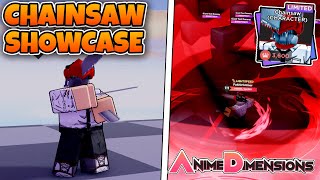 Chainsaw Denji Showcase Anime Dimensions Simulator Roblox