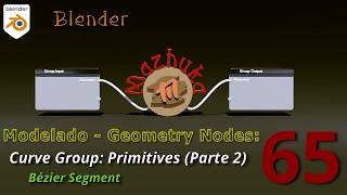 IV.I Modelado con Geometry Nodes - 65 Curve Group: Bézier Segment (Parte 2)