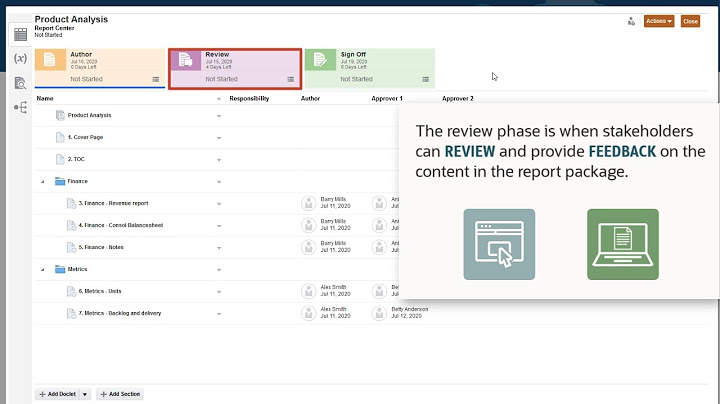 Request for review update report content năm 2024