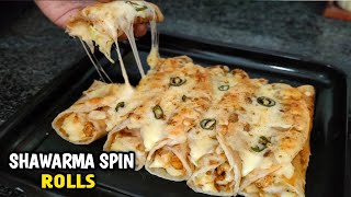 Shawarma Spin Rolls|Shawarma Spin Roll Recipe|Spin Roll Recipe|Shawarma Rolls