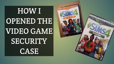 How I removed the video game security case. #mysterybox #reseller #liquidation #target