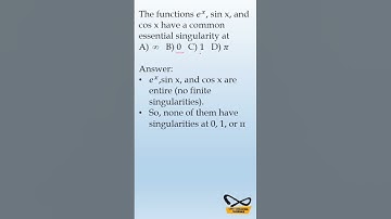 Complex analysis MCQ | PGTRB preparation | singularity | LBT #mcq #math #pgtrb