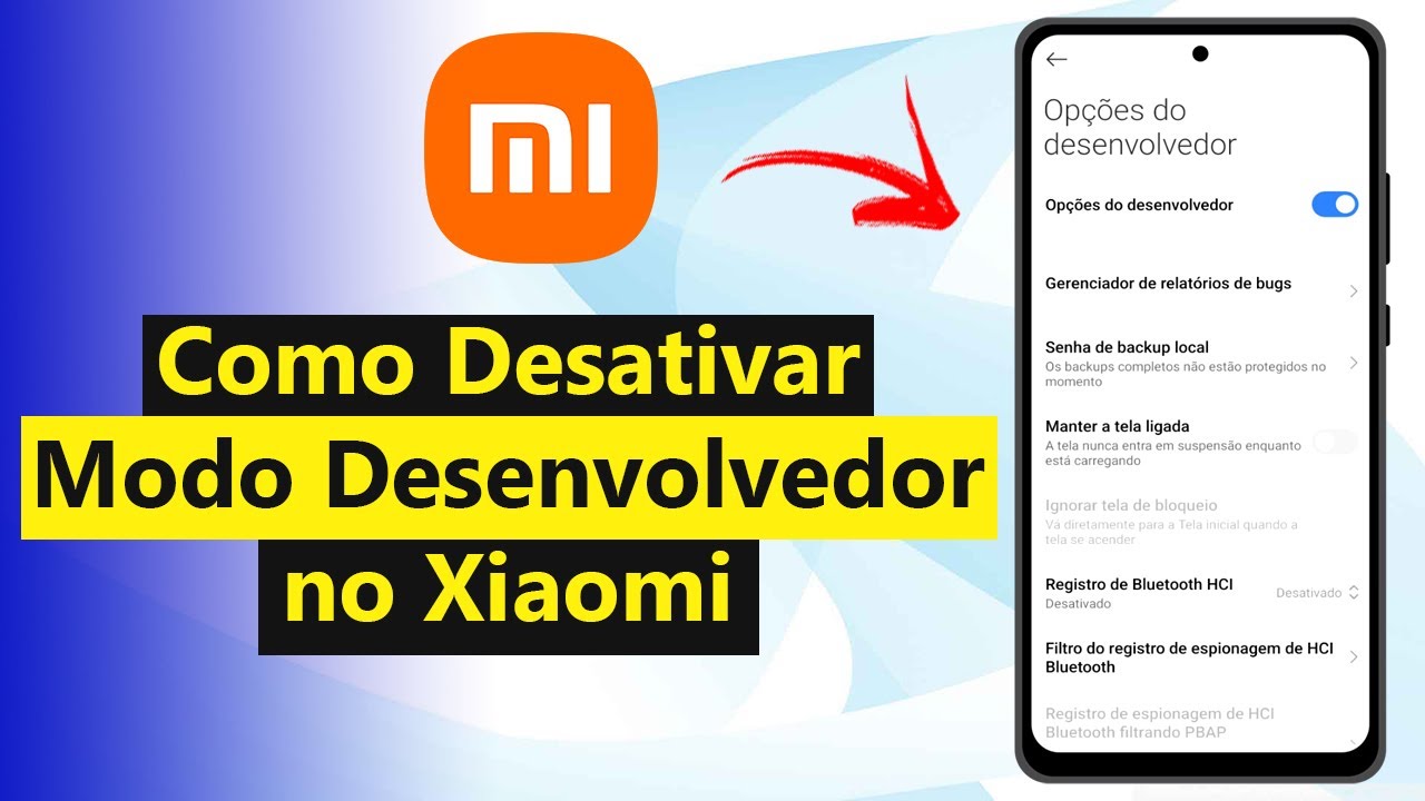 Como Desativar Modo Desenvolvedor no Celular Xiaomi (Resolvido) - YouTube