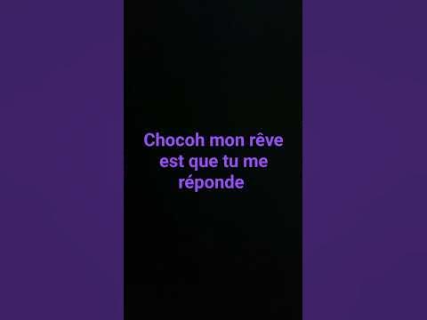 chocoh répond moi - YouTube